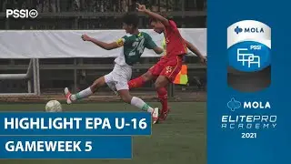 MOLA ELITE PRO ACADEMY U-16 WEEK 5 | EPA 2021