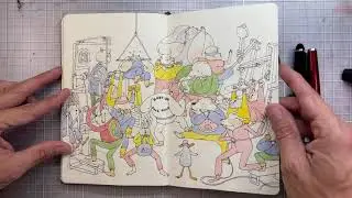 Moleskine sketchbook 39