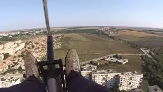 Deltaplane 08.2015 over Dobrich. Go Pro Hero 3
