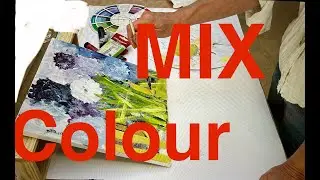 How to Mix Colours and move your painting forward.