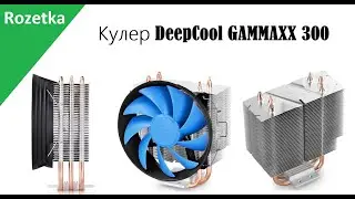Обзор Кулер DeepCool GAMMAXX 300 из Rozetka