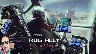 Starfield on Asus Rog Ally is better than I expected  