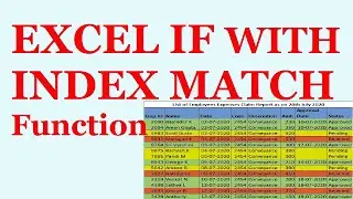 Index match if cell contains text | index match if function