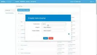 Gimlet Composer Create new course | Luo uusi kurssi