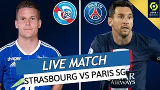 🔴🔵STRASBOURG - PSG LIVE / 🔥ALLEZ PARIS! / 🚨LE MATCH DU TITRE! LE 11EME TITRE RECORD HISTORIQUE! / L1