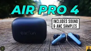 EARFUN AIR PRO 4 - A new $100 contender | Review, Binaural ANC/Sound Tests & Real Life Call Samples