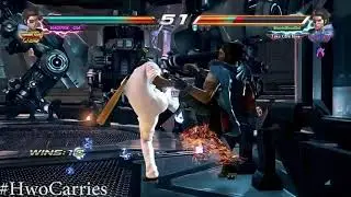 Hwoarang players dunno how to defend against their own character