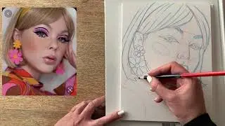 Dibujar con una foto como referencia : de foto a pop art  #125