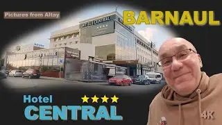 Hotel Tsentral. Barnaul. Altay. Siberia. Russia. 4K