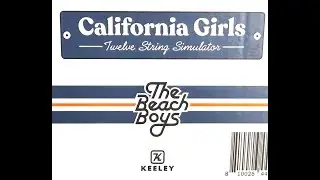 Let's compare the Keeley California Girls Beach Boys 12 String Simulator/Chorus to a real 12 string!