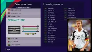 eFootball PES 2021 GERMANY 1998 - World Cup 1998 - Classic Teams - Super Patch (PS4/PS5)