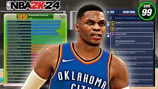 BEST RUSELL WESTBROOK BUILD 2K24 NEXT GEN 🔥