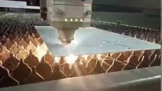 ACCURL 3000w Fiber laser cutting machine with Precitec laser head cutting