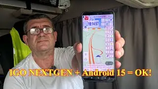 IGO NEXTGEN Navigation (PAL). Part 47. Installation on Android 15. Anecdote.