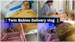 vlog#35|My Twin Babies Delivery vlogಆತುರದಲ್ಲಿ hospitalಗೆ ಹೋದ್ವಿ|Delivery ಹಾಗೆ ಬಿಡ್ತು🤱|ಏನೆಲ್ಲಾ ಆಯಿತು?