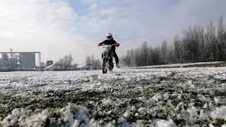 Geon terra X 250 pro дрифт по снегу!!!