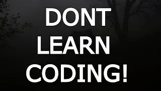 WATCH THIS BEFORE LEARNING TO CODE