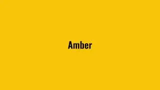 Amber