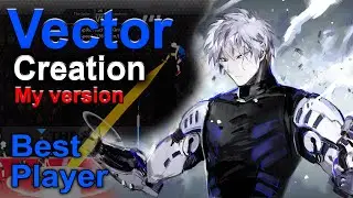 Vector. Creation. My version. The strongest character in The Spike. Volleyball 3x3