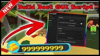 *Build A Boat For Treasure GUI Script* [OP] | AutoBuild, AutoFarm Gold, Teleport, And More!!
