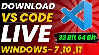 2023 | DOWNLOAD VS CODE windows 7 | 32/64 bit | download VISUAL STUDIO CODE | vs code installation