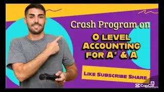 Introduction | Accounting Olevels (7707) | Tally Tutors