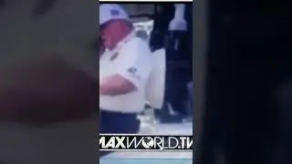 Trump on golf cart denounces Biden, Kamala after debate 2024