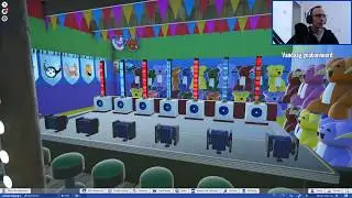 Planet Coaster - Weer verder bouwen aan mini-games gebouw! #16
