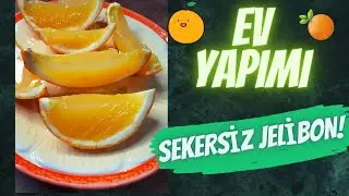 EVDE JELİBON TARİFİ  |l Orange Jellybean Recipe