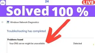 How To Fix Your DNS Server Might Be Unavailable Error In Window 10/11 Hindi| DNS Server Unavailable