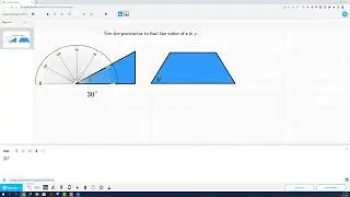 Using The Protractor In Equatio Mathspace