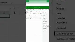 Enable the Developer Tab in Excel in Seconds! 