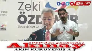 Zeki Özdemir STSO Başkan adaylığını açıkladı.