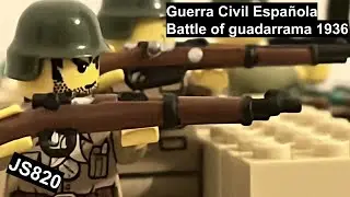 Lego Spanish Civil War - Battle of Guadarrama 1936 | Trailer |