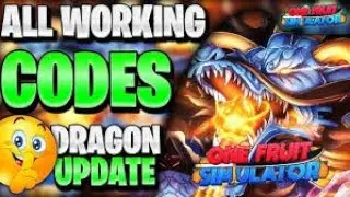 🐉 DRAGON AWAKENING 🐉 ONE FRUIT SIMULATOR CODES   ROBLOX ONE FRUIT SIMULATOR CODES