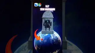 Found Titan Camera Man's Tombstone on Google Earth! 
