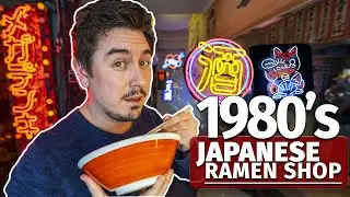 18 SECRET Details in my 1980's Japan RAMEN Shop 🍜  @AbroadinJapan Studio Tour