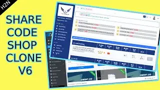 Share Code Shop CloneV6 Bán Acc Game Random + Cách Setup | H2N OFFICIAL