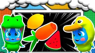 Songs for Kids 🍎 Learn Fruits, Colors & Animal Fun! | Smells Yummy + More