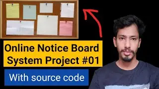 Online Notice Board System Project in PHP and MYSQL in Hindi | PHP Projects | CSEtutorials