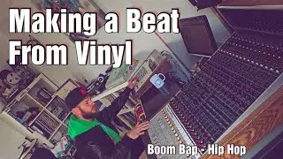 Akai MPC 60 Beatmaking | Flipping Greek Vinyl | BoomBap HipHop