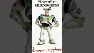 Buzz Lightyear’s Original Name! #shorts #animation