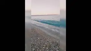 🌊 Средиземное море в декабре.  #Турция #Анталия #Пляж #Коньяалты