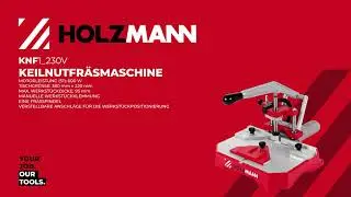 HOLZMANN KNF1 230V manuaalinen kiilaurajyrsin