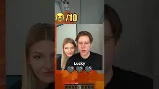Lucky VS Lucy in Minecraft 😱 