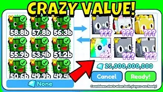 What Do People Trade For a Full Team Of *HIPPOMELON* X21🍉 in Pet Simulator X