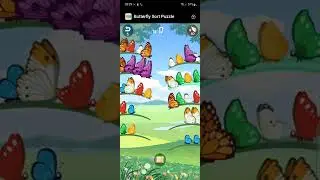 butterfly sort game play ( lvl 14-17 )