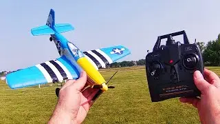 Volantex P-51D V2 Airplane Flight Test Review