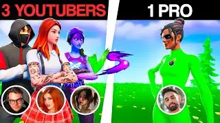 (🇷🇴) 3 YouTubers vs 1 Pro 😱 Zemie vs Maxsialtele, Karinul & Reddysh