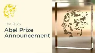 The Abel Prize announcement 2026 - Gerd Faltings 
